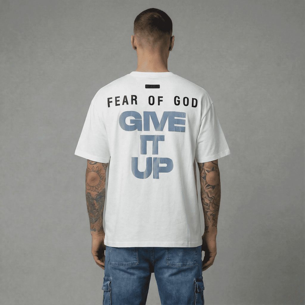 Camiseta 834036 Oversize Blanca Para Hombre