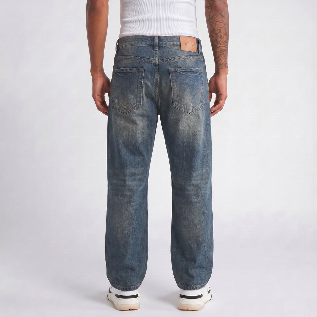 Jean PP U030L Azul Para Hombre