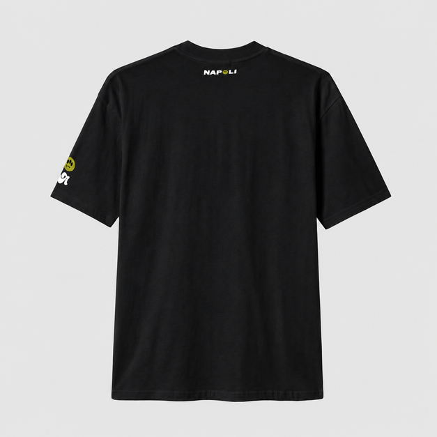 Camiseta 881199 Oversize Negro para hombre