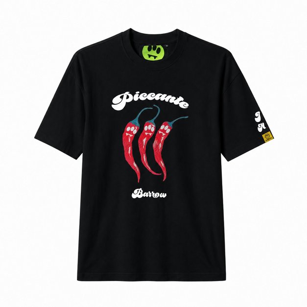 Camiseta 881199 Oversize Negro para hombre