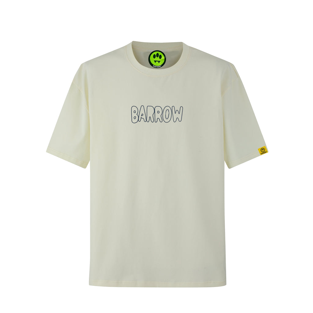 Camiseta 88981 Oversize Crema Para Hombre