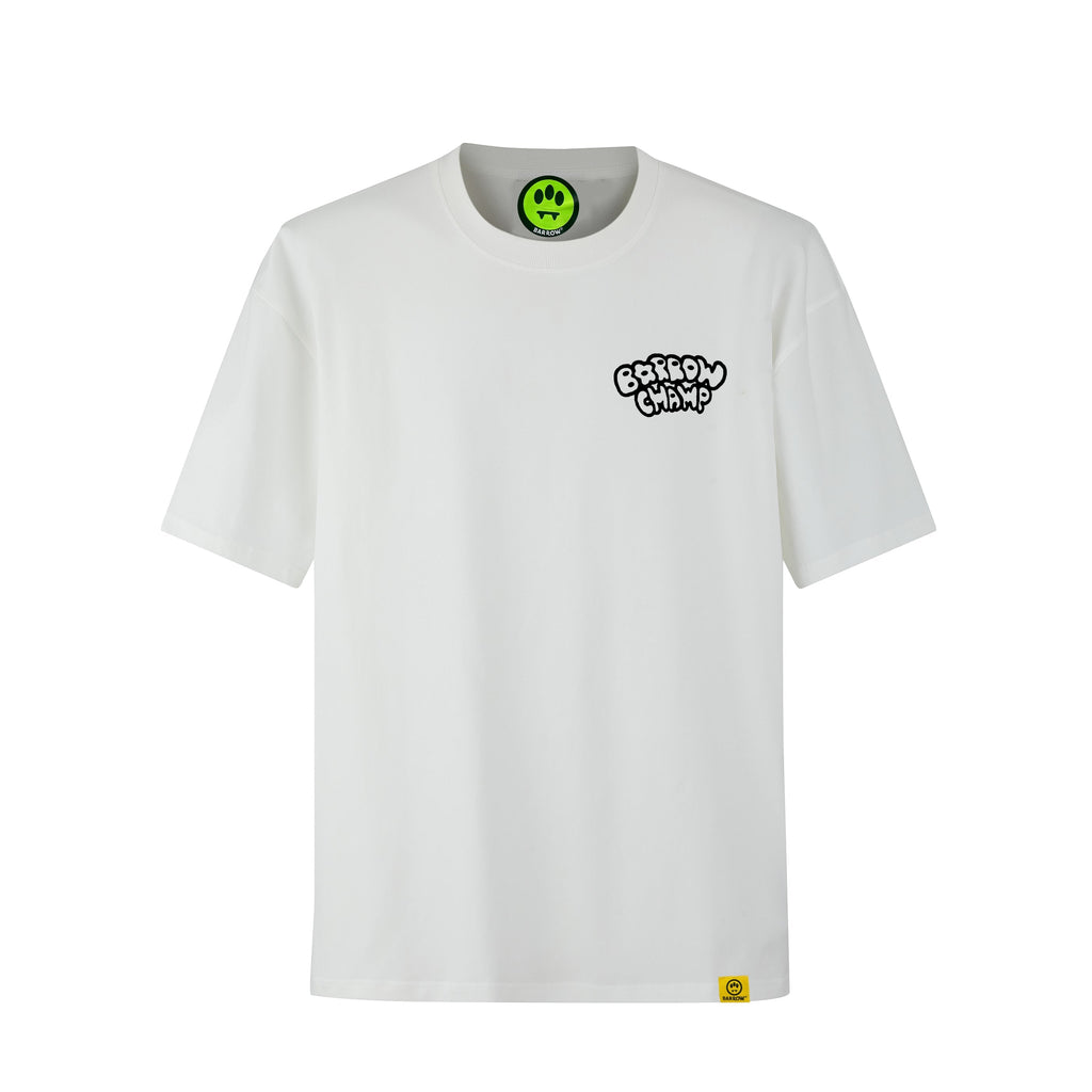 Camiseta 88986 Oversize Blanca Para Hombre