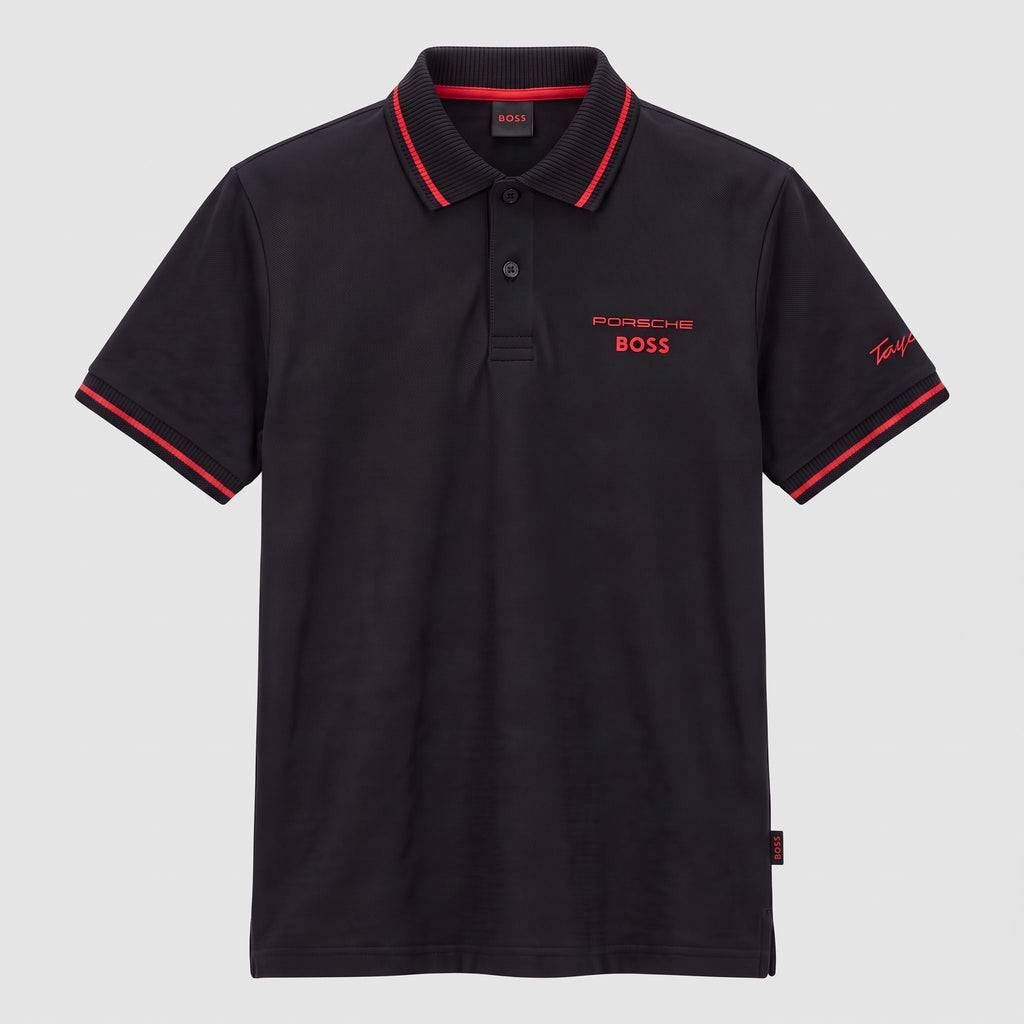 Camiseta 185023 Tipo Polo Negro para hombre