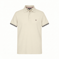 Camiseta 918003 Tipo Polo Crema Para Hombre