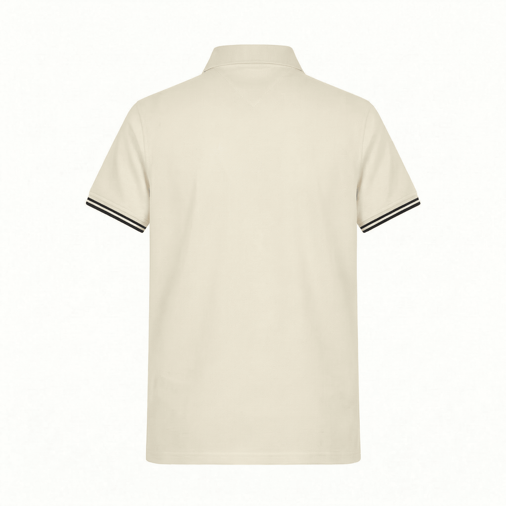 Camiseta 918003 Tipo Polo Crema Para Hombre