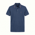 Camiseta 918004 Tipo Polo Azul Oscuro Para Hombre