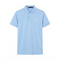 Camiseta 918007 Tipo Polo Azul Claro para hombre