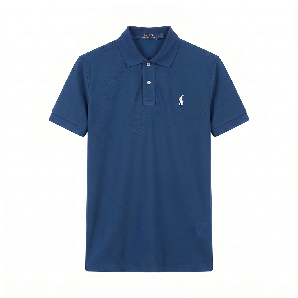 Camiseta 918007 Tipo Polo Azul Oscuro para hombre