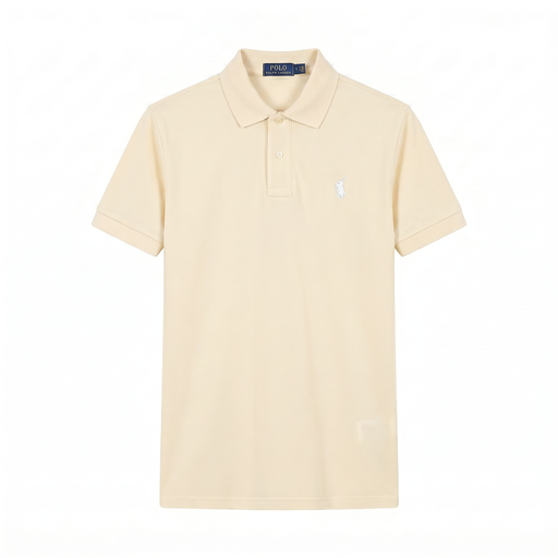 Camiseta 918007 Tipo Polo Crema para hombre