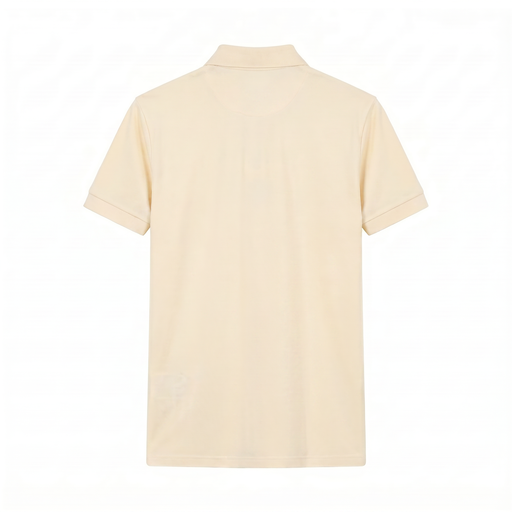 Camiseta 918007 Tipo Polo Crema para hombre