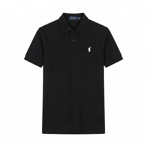 Camiseta 918007 Tipo Polo Negro para hombre