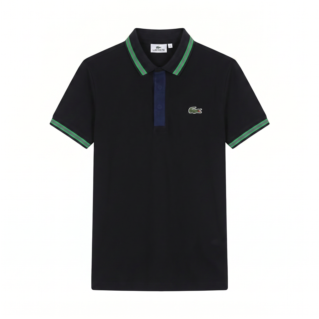 Camiseta 918009 Tipo Polo Negro para hombre
