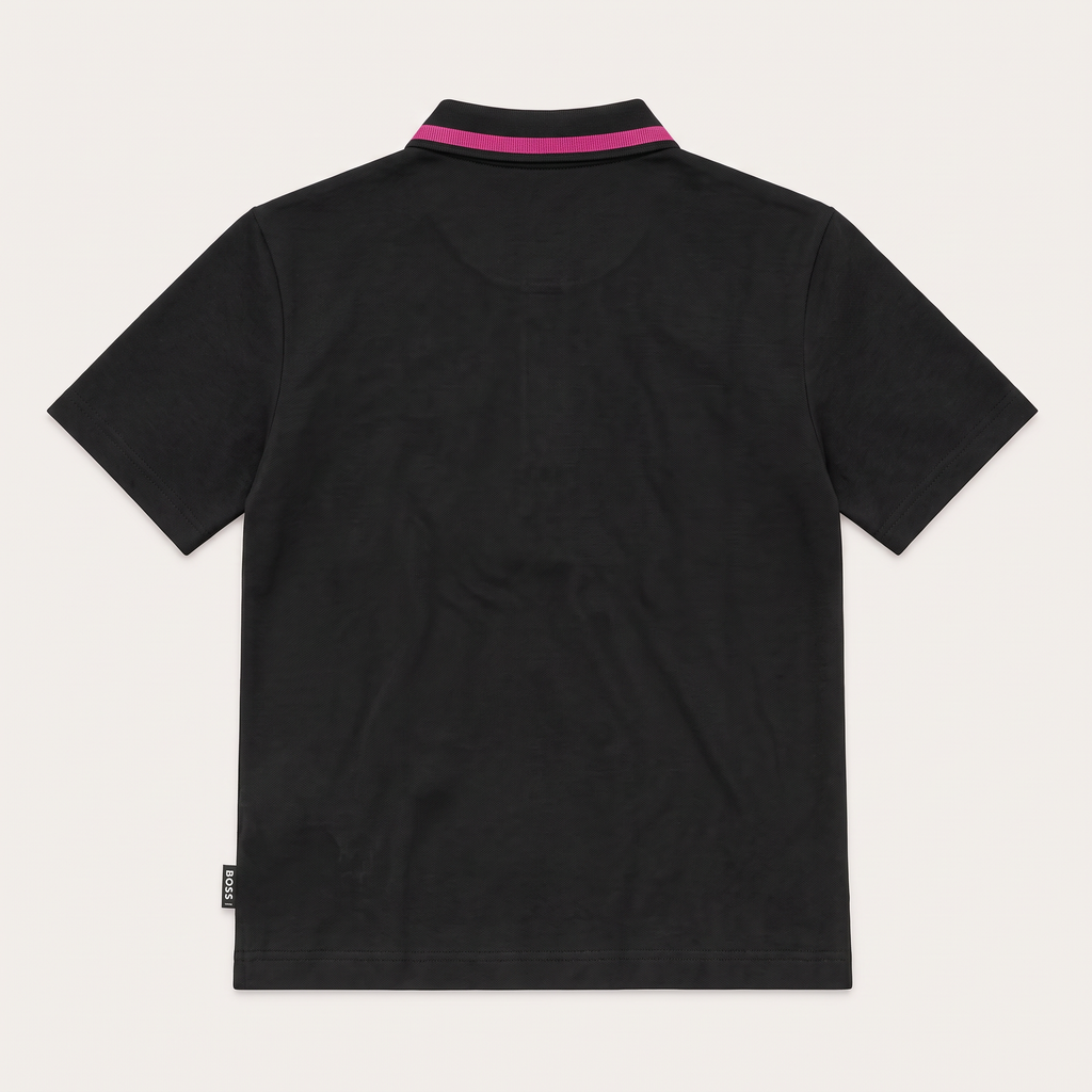 Camiseta 918032 Tipo Polo Negro para hombre