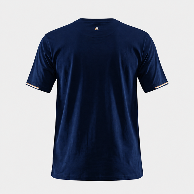 Camiseta 921036 Básica Azul Oscuro para hombre