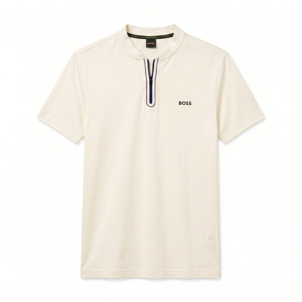 Camiseta 921082 Basica Crema para hombre