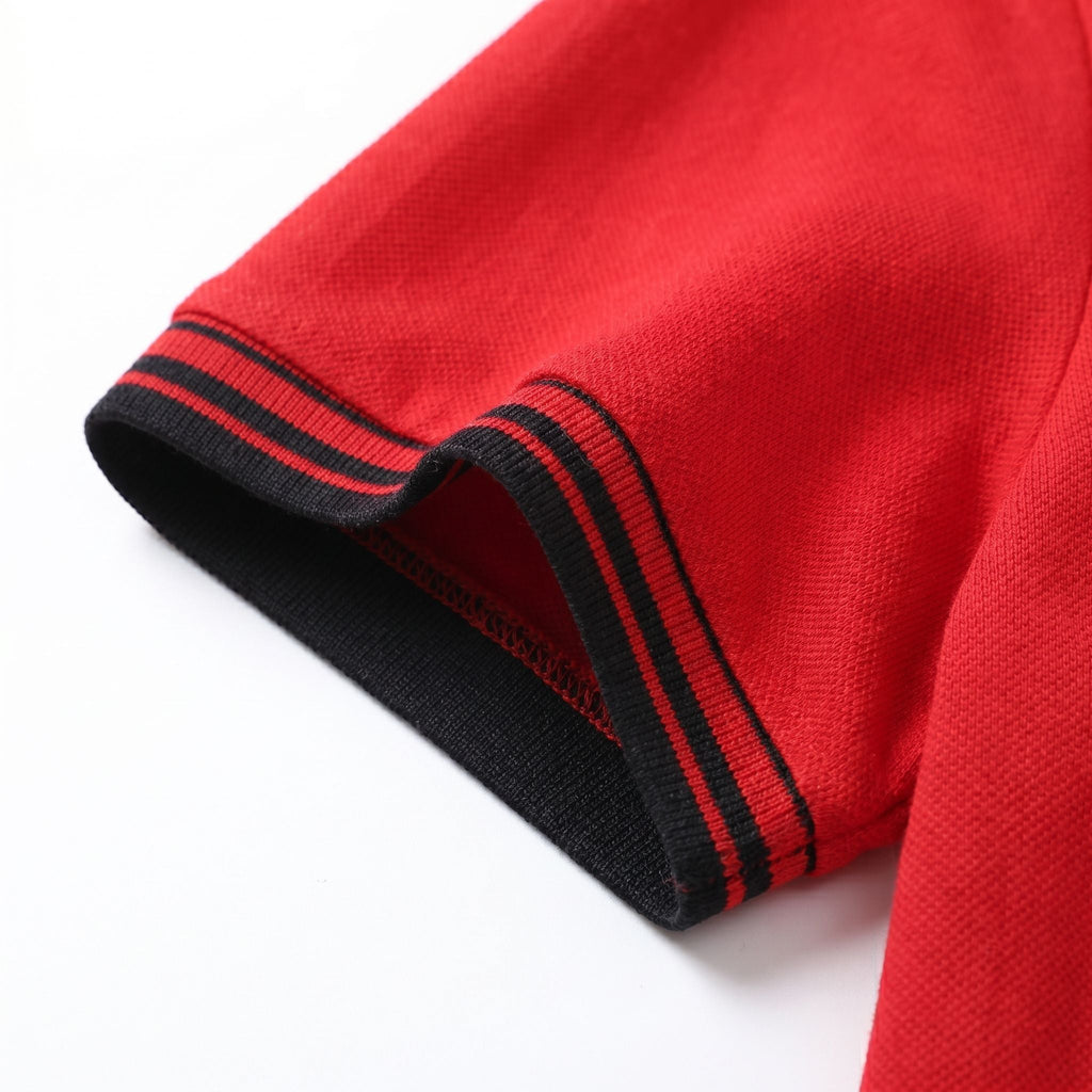 Camiseta 918022 Tipo Polo Rojo para hombre