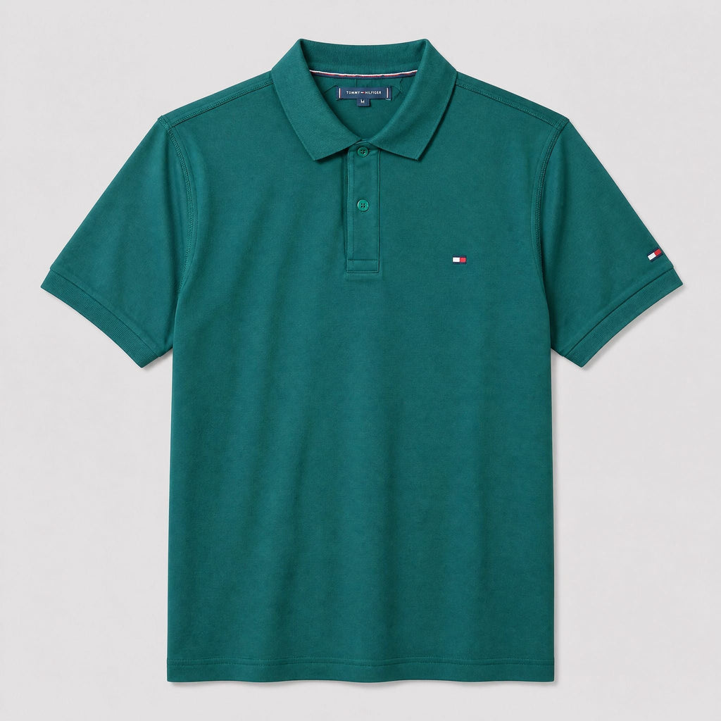 Camiseta 778134 Tipo Polo Verde Oscuro para hombre