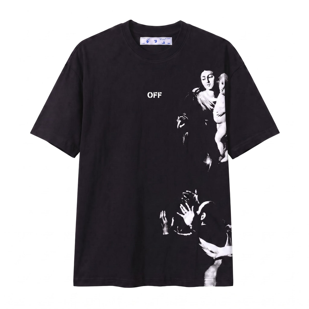 Camiseta 788475 Oversize Negro para hombre