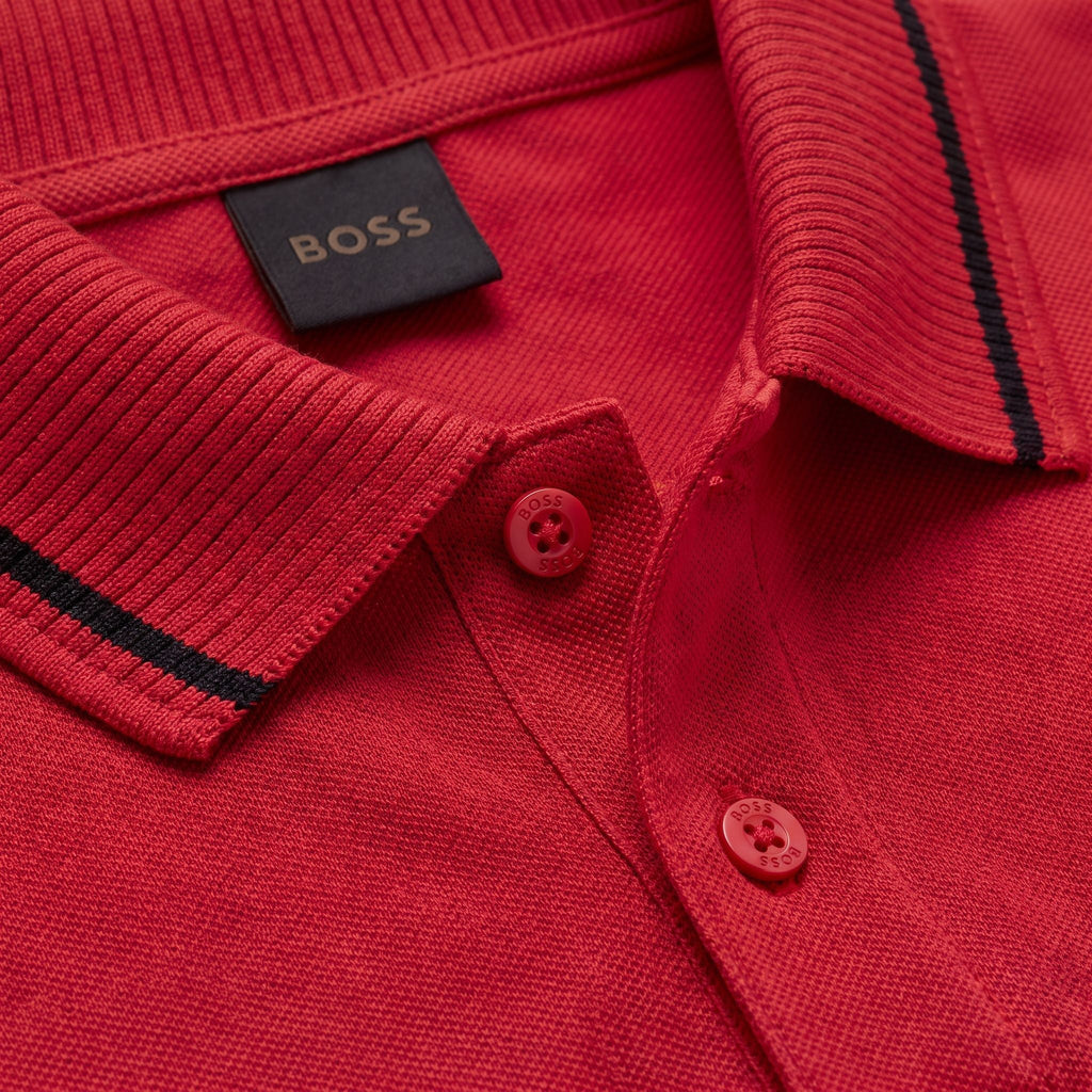 Camiseta 185023 Tipo Polo Rojo para hombre