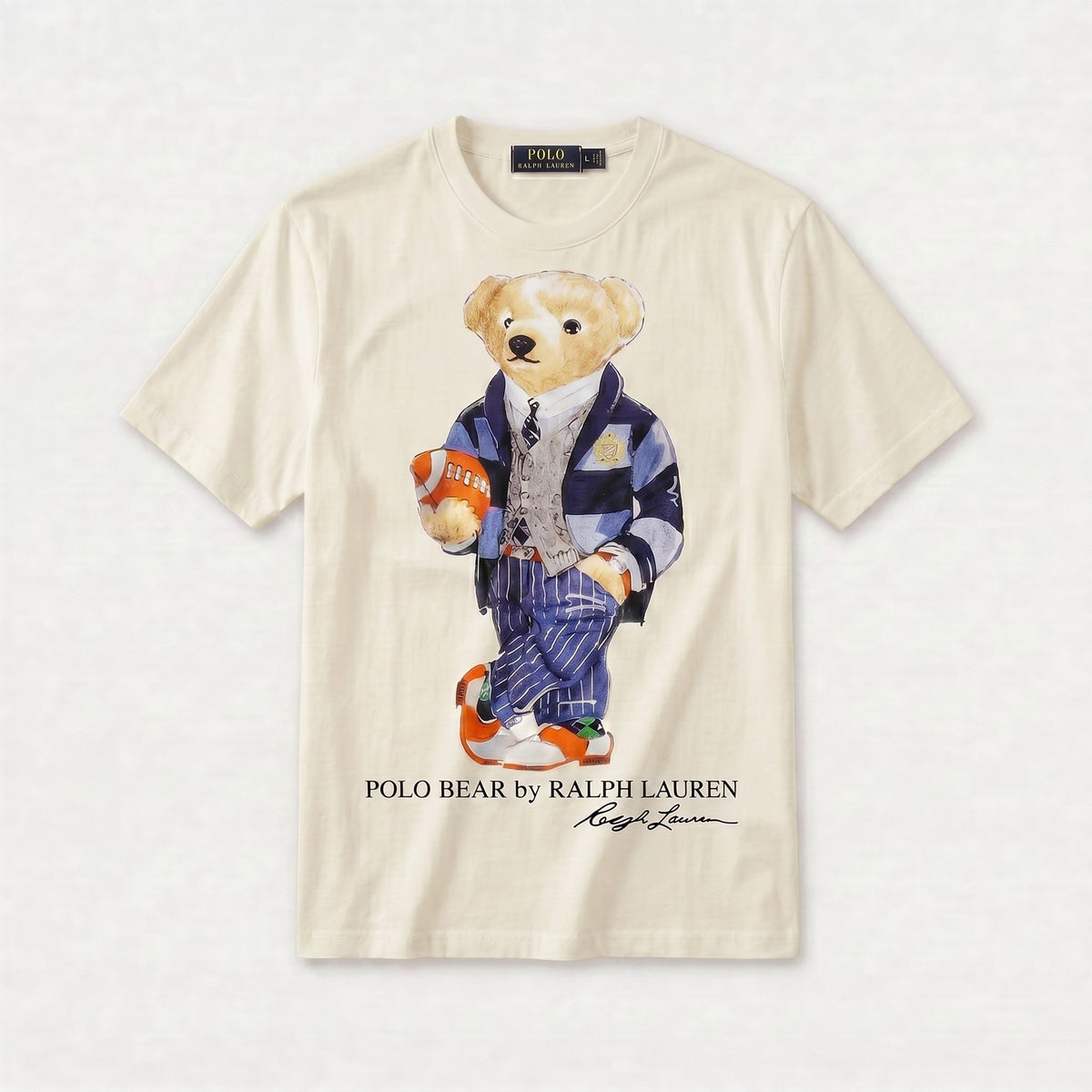 Camiseta 786891 Basica Crema para hombre