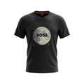 Camiseta 66046 Estampada Negra Para Hombre