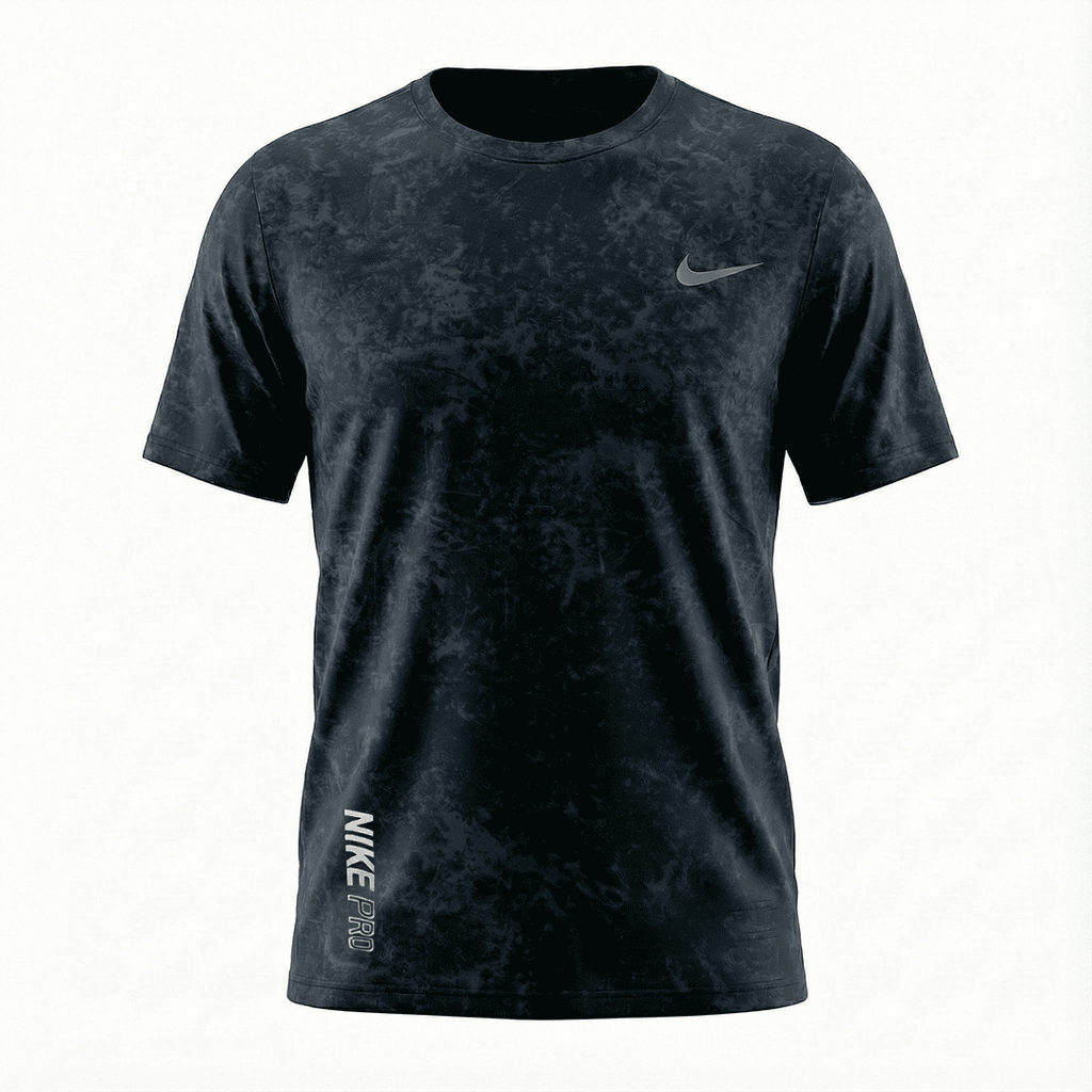 Camiseta Deportiva Negra Para Hombre Ref. CAM06 V2