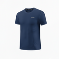 Camiseta Deportiva Azul Oscuro Para Hombre Ref. CAM07