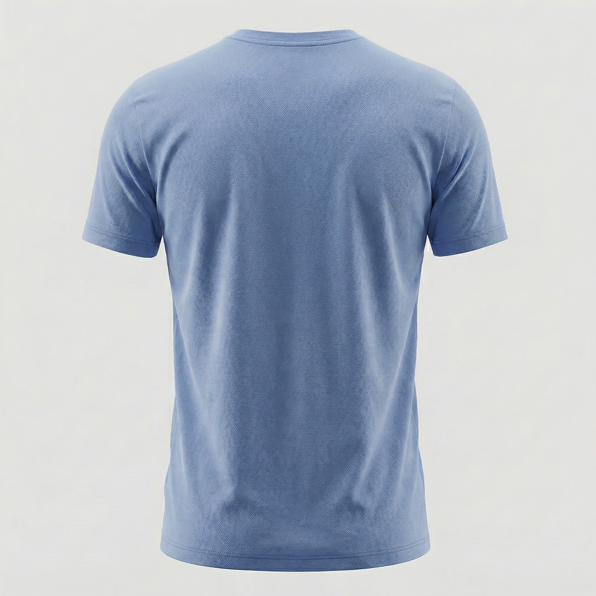 Camiseta Deportiva Básica Azul Claro Para Hombre Ref. CAM45