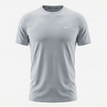 Camiseta Deportiva Básica Gris Claro Para Hombre Ref. CAM45