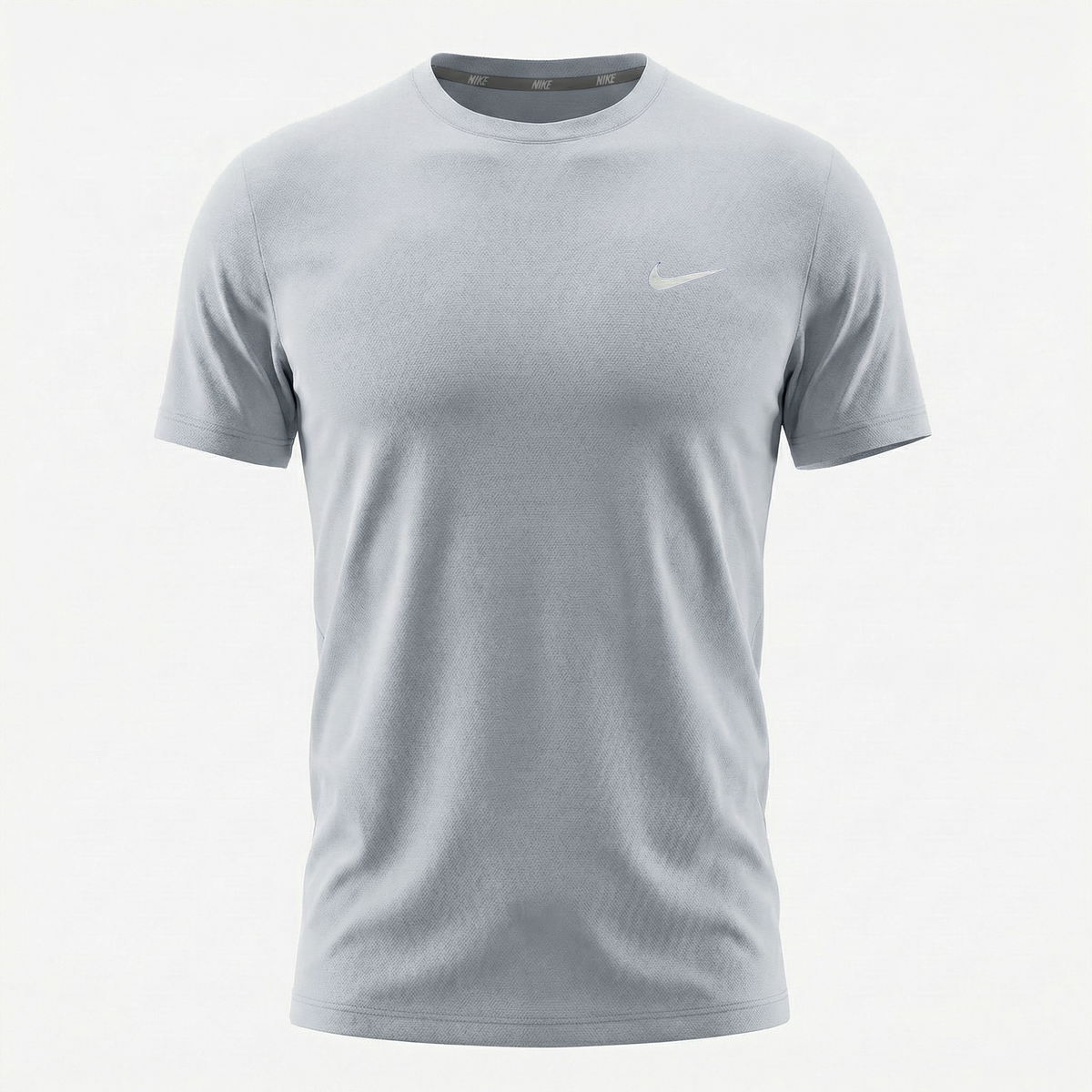 Camiseta Deportiva Básica Gris Claro Para Hombre Ref. CAM45