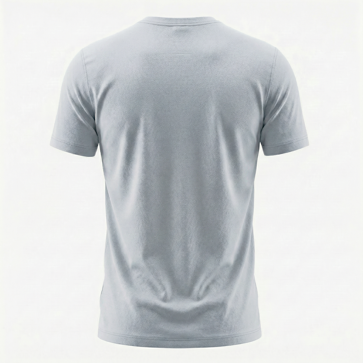 Camiseta Deportiva Básica Gris Claro Para Hombre Ref. CAM45