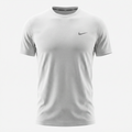 Camiseta Deportiva Básica Blanca Para Hombre Ref. CAM45