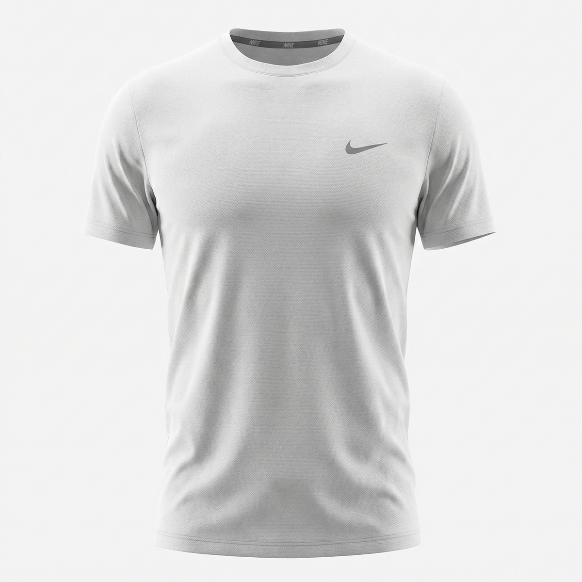 Camiseta Deportiva Básica Blanca Para Hombre Ref. CAM45