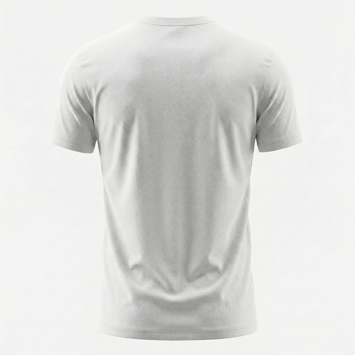 Camiseta Deportiva Básica Blanca Para Hombre Ref. CAM45
