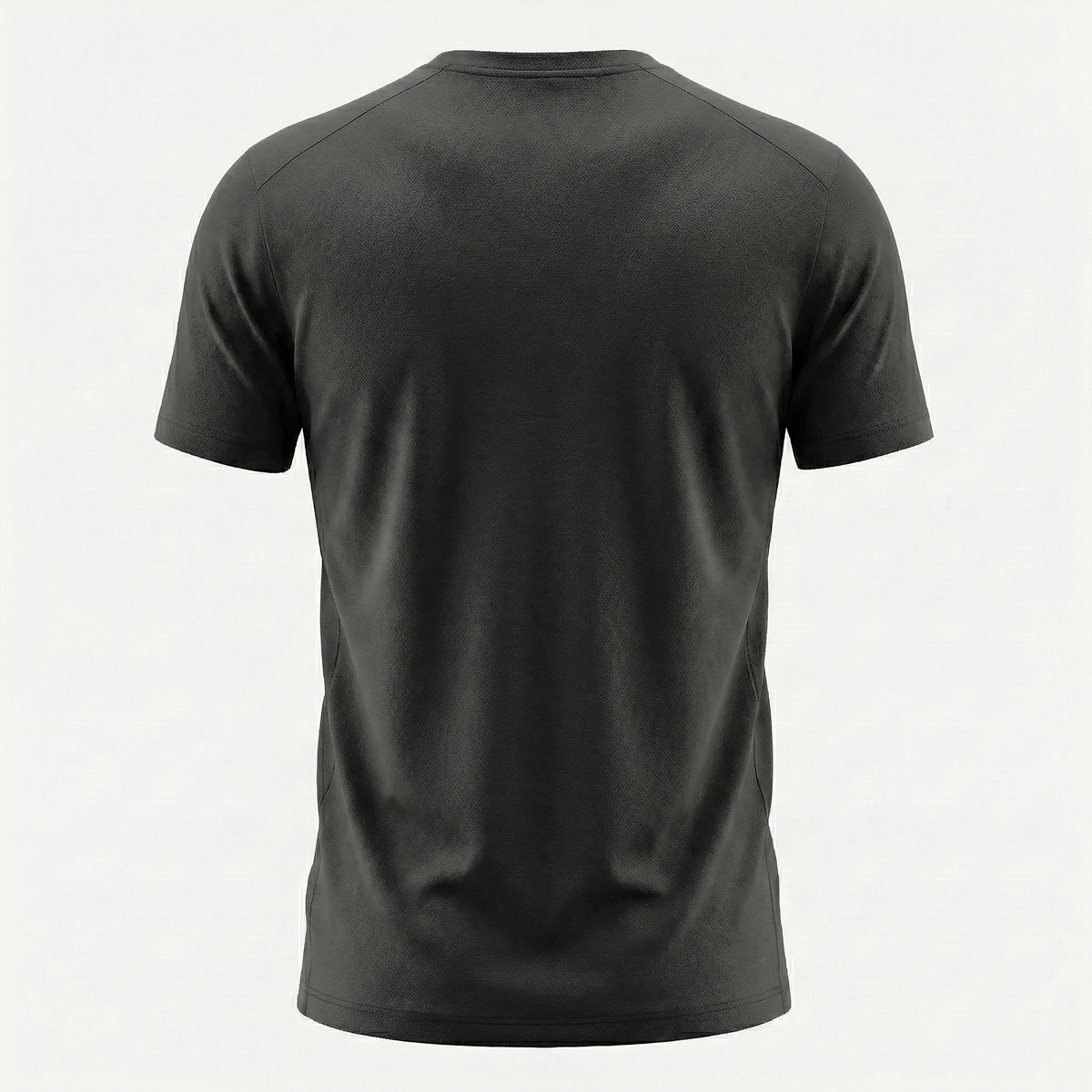 Camiseta Deportiva Básica Negra Para Hombre Ref. 10V1L-2