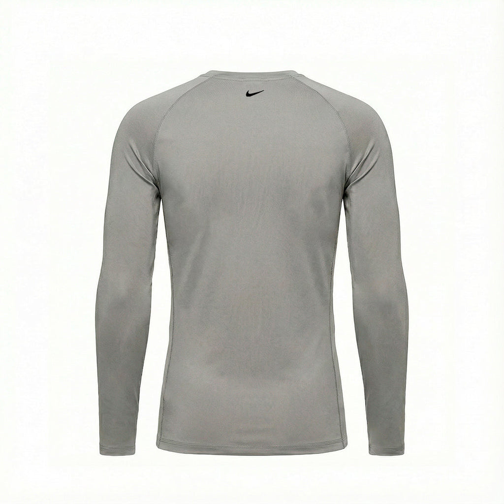 Camiseta Manga Larga Deportiva Gris Para Hombre Ref. CAMBU01
