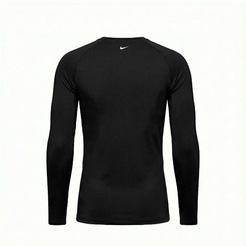 Camiseta Manga Larga Deportiva Negra Para Hombre Ref. CAMBU01