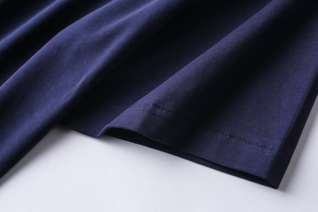Camiseta 36090  Basica Azul Oscuro Para Hombre