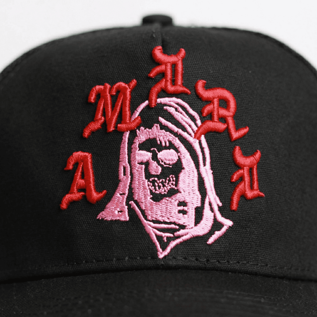 Gorra AMR Negra/Rojo  Ref. HAT13