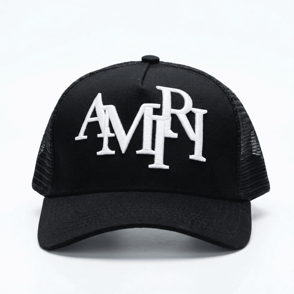 Gorra AMR Negra/Blanco Ref. HAT14
