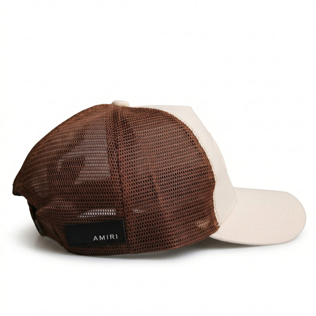 Gorra AMR Blanco/Khaki Ref. HAT15