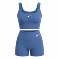 Conjunto Deportivo Azul Oscuro Para Mujer Ref. MCONJ03