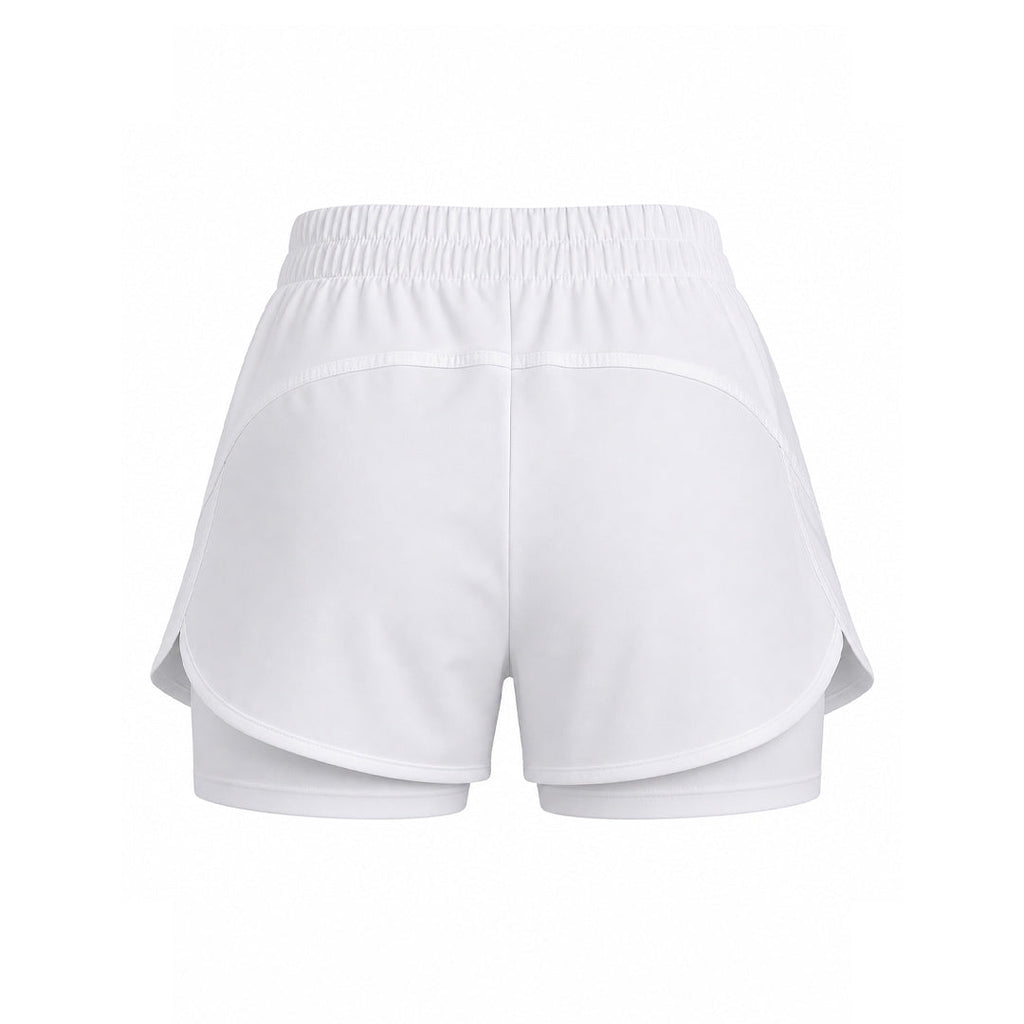 Short Deportivo Blanco Para Mujer Ref. MPAN02