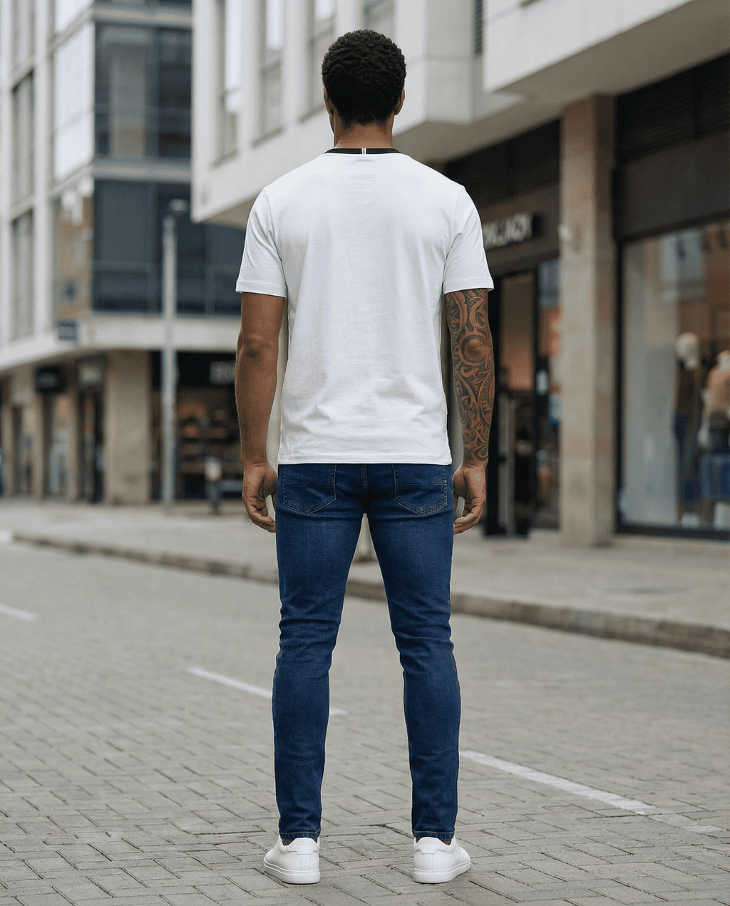 Camiseta 786648 Básica Blanca Para Hombre