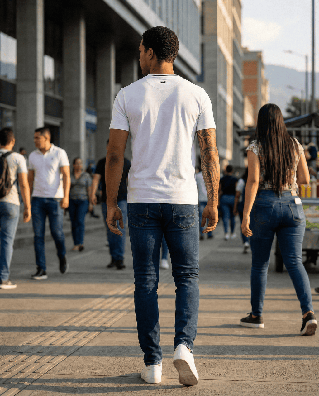 Camiseta 786651 Básica Blanca Para Hombre