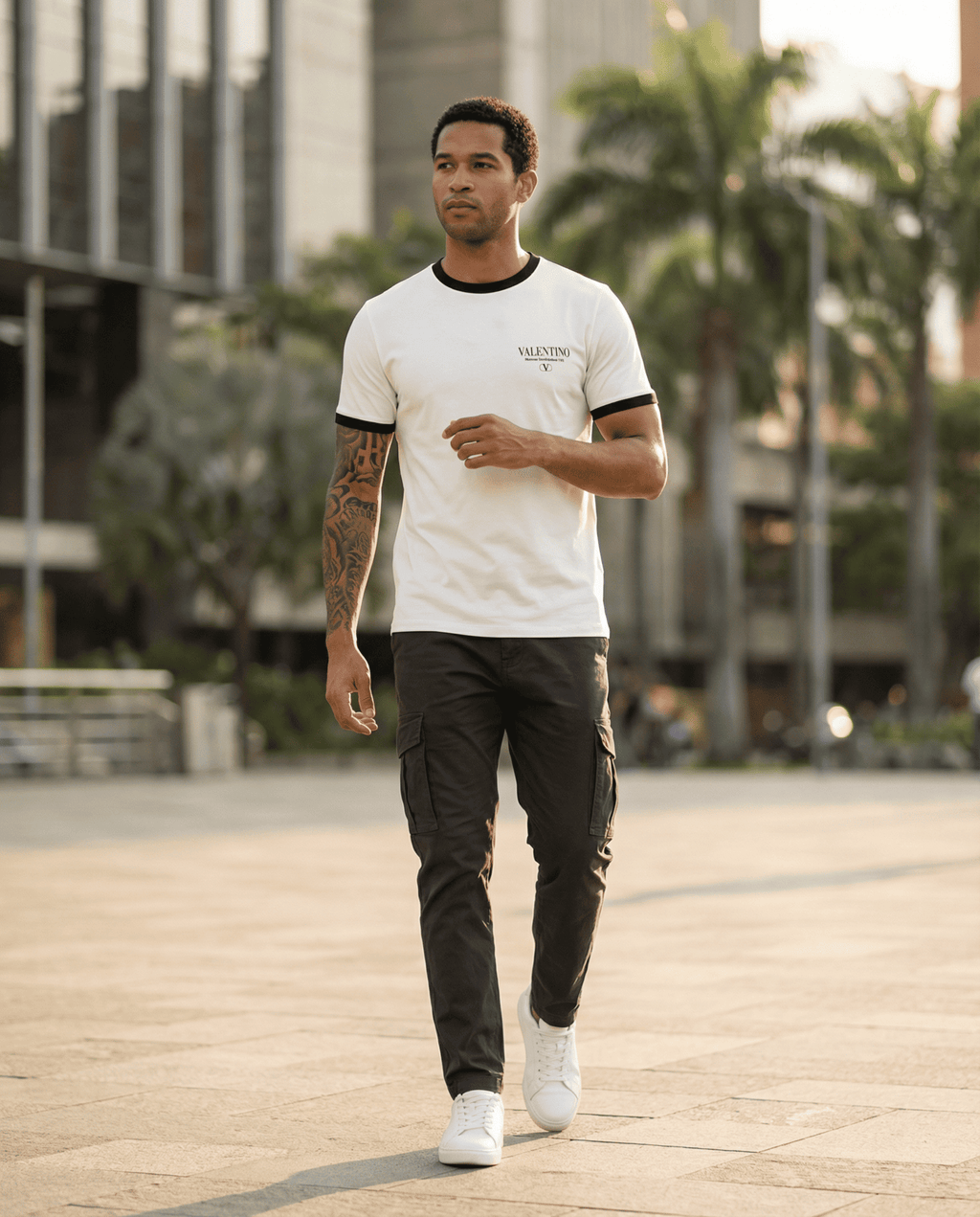 Camiseta 786750 Básica Blanca Para Hombre