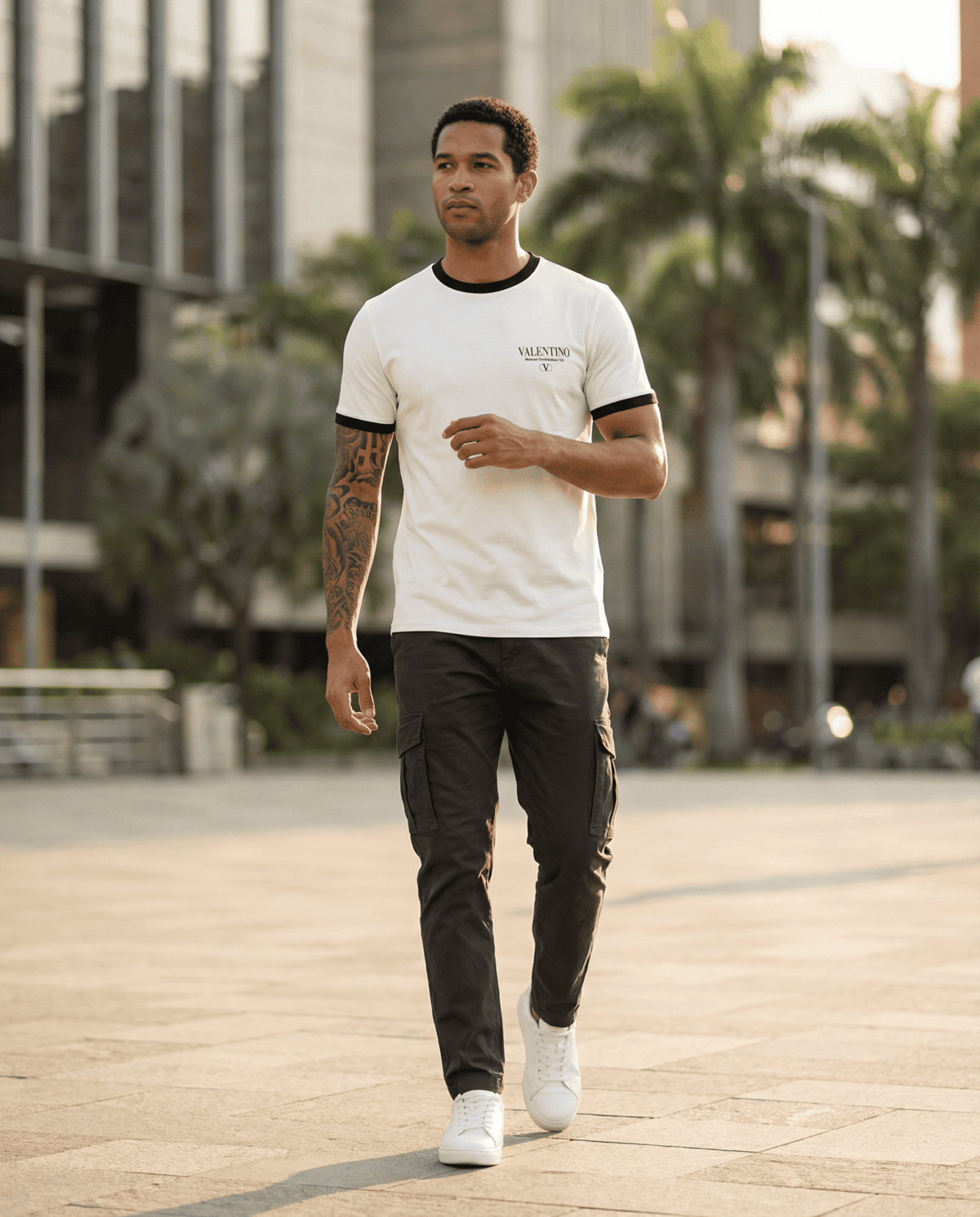 Camiseta 786750 Básica Blanca Para Hombre