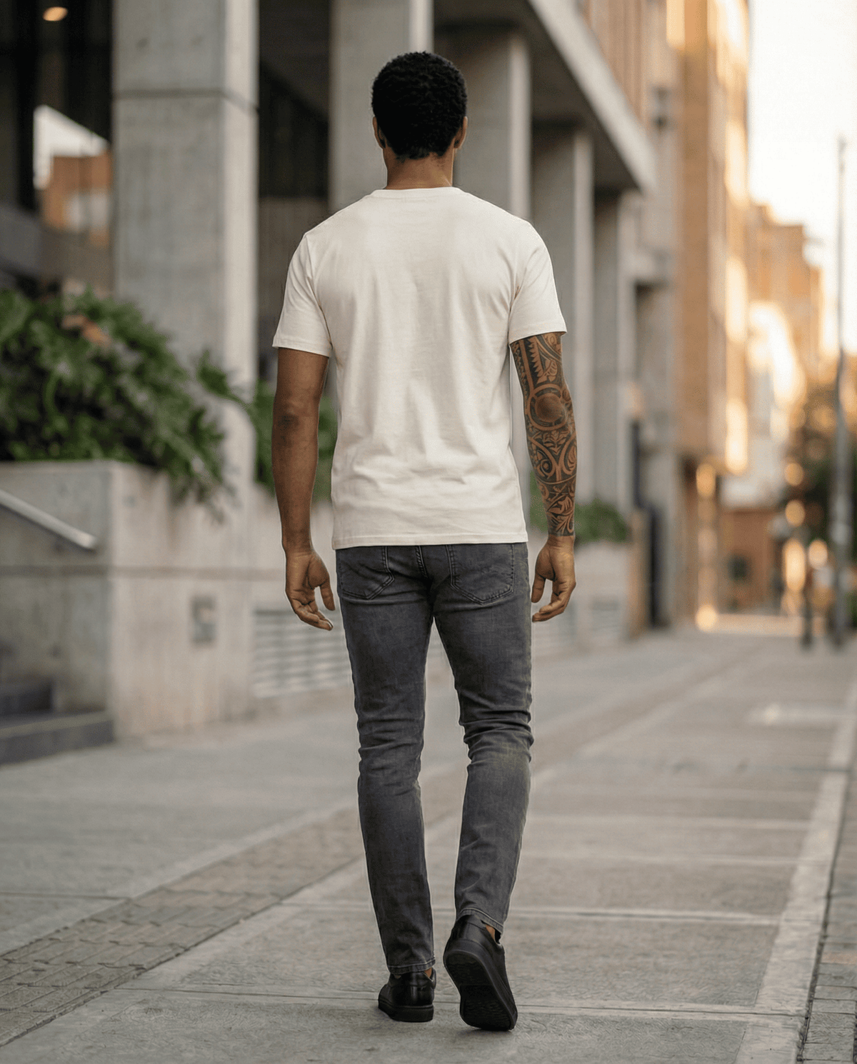 Camiseta 786758 Básica Crema Para Hombre