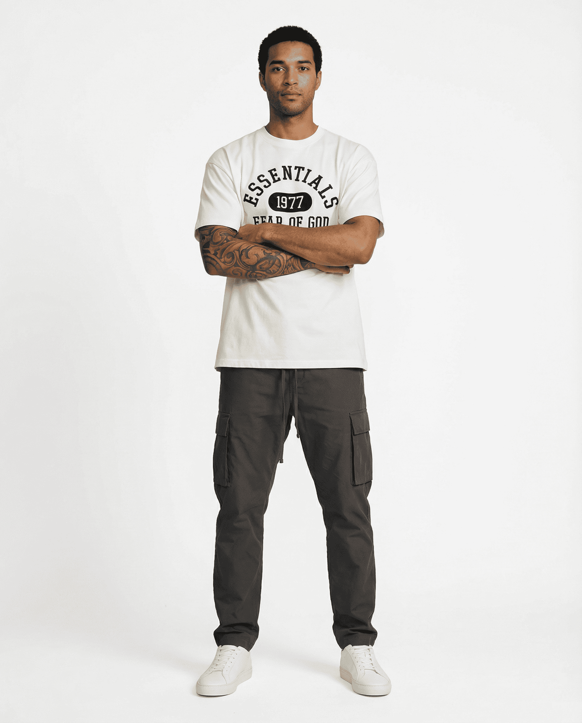 Camiseta 788345 Oversize Blanca Para Hombre