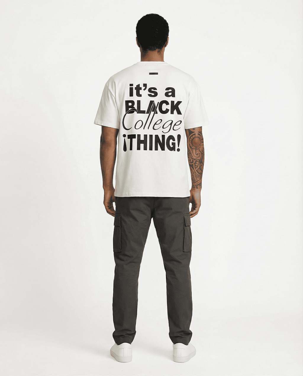 Camiseta 788345 Oversize Blanca Para Hombre